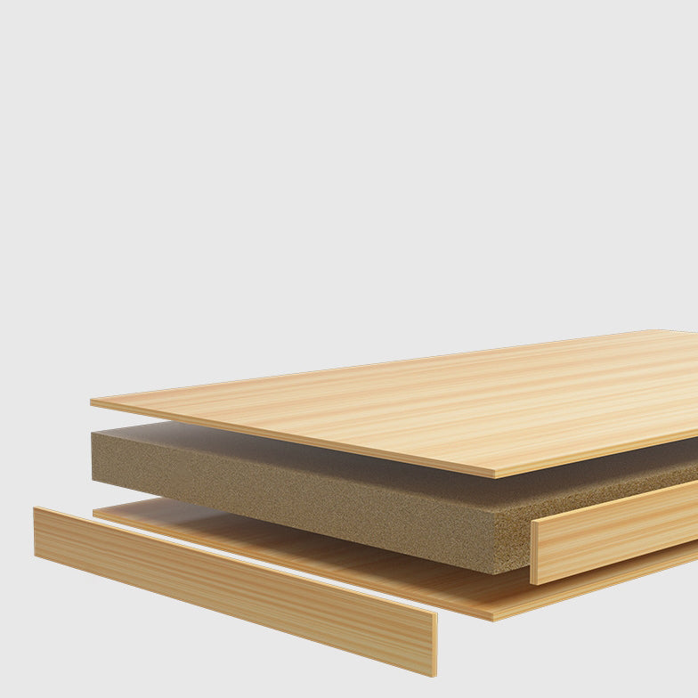 Wood Bookcase Scandinavian Bookshelf, 13.78" L x 9.45" W x 13.78" H