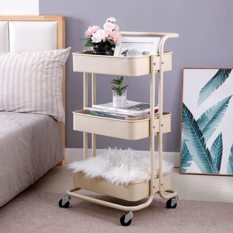 Scandinavian Shelf Bookcase Metal Vertical Book Shelf for Home Office