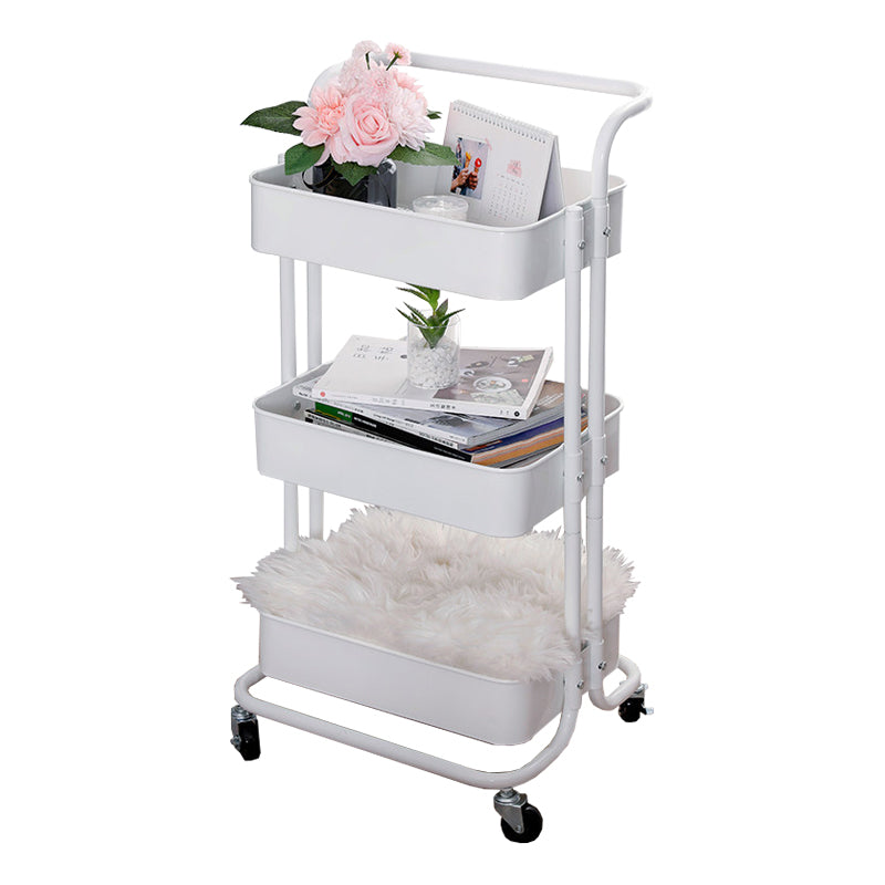 Scandinavian Shelf Bookcase Metal Vertical Book Shelf for Home Office