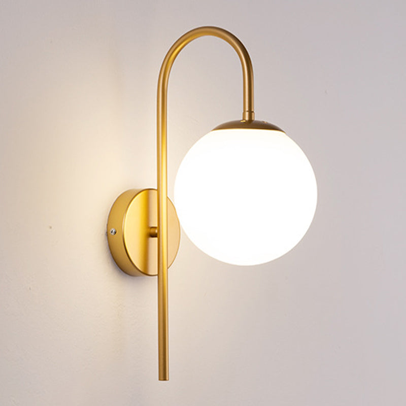 Modern Wall Lamp Household Glass Wall Mount Lighting for Sitting Room