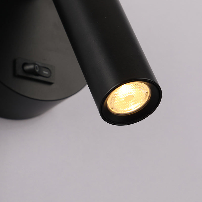 Reading Wall Lamp Nordic Style Metal Wall Mount Lighting in Metal Shade