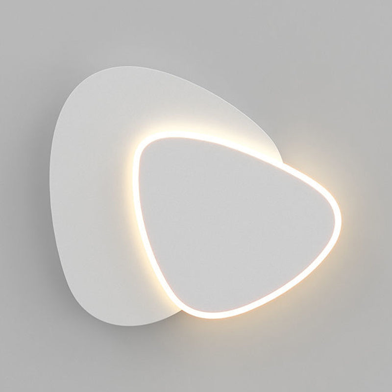 Modern Style Geometry Shape Wall Sconce Metal Light Sconces for Bedroom