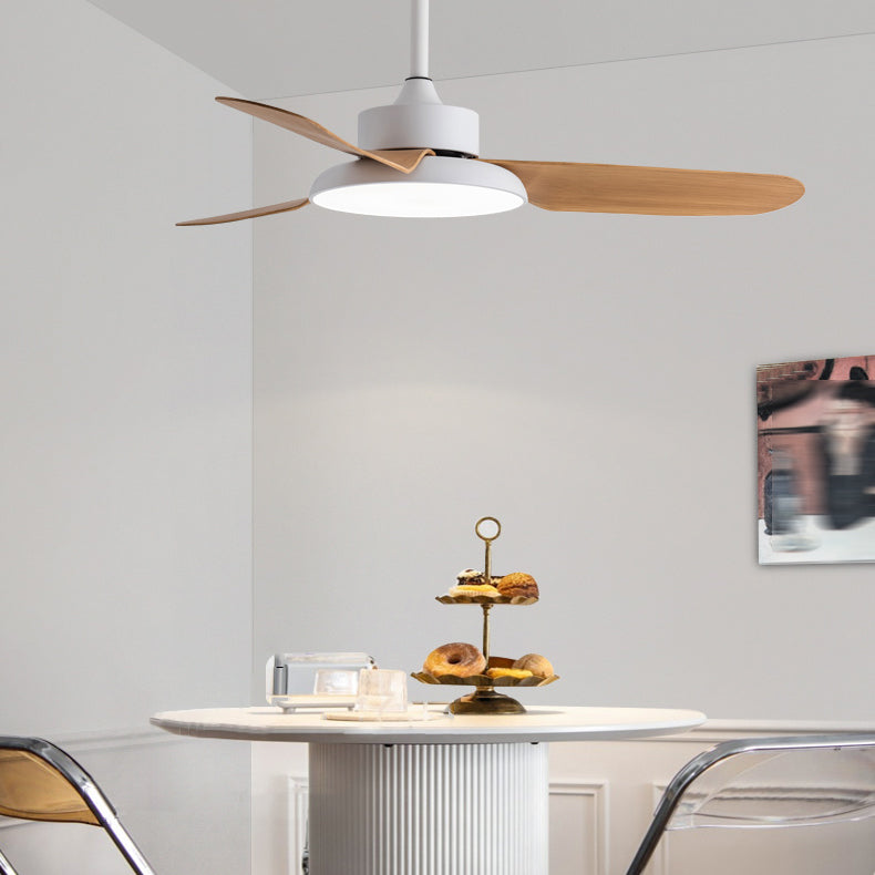 Unique Shape Ceiling Fan Light Kids Style Metal Single Light Ceiling Fan Lamp