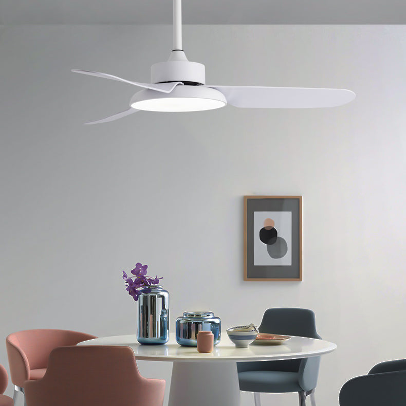 Unique Shape Ceiling Fan Light Kids Style Metal Single Light Ceiling Fan Lamp