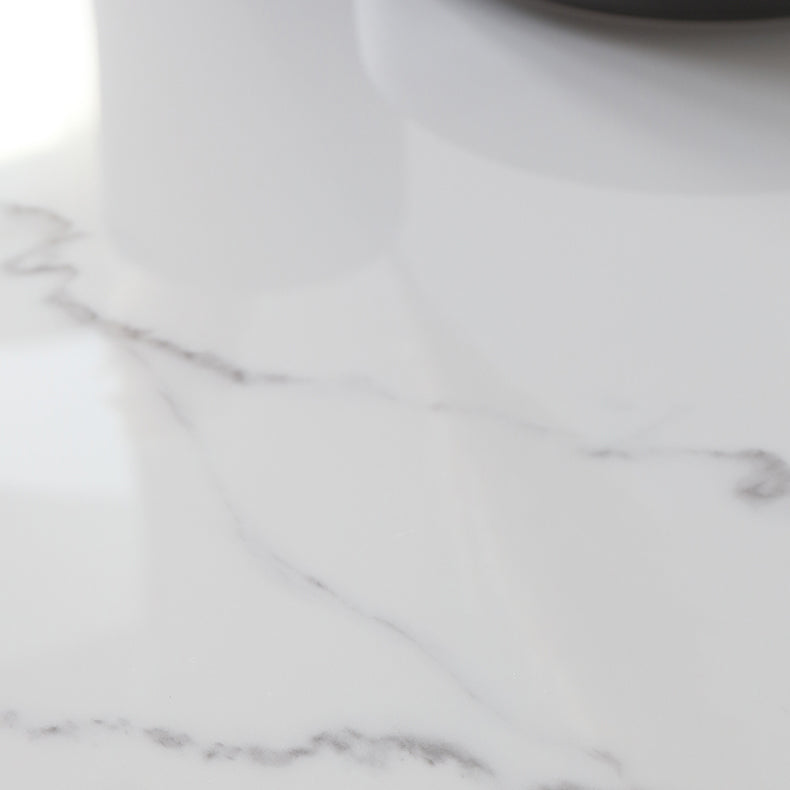 Designer Style Sintered Stone Top Dining Set Rectangle 1/4/6/7 Pieces Dining Table Set