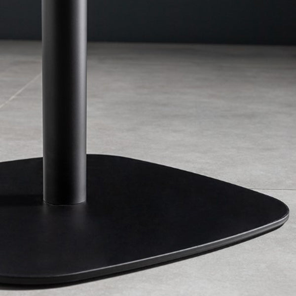 Coffee Shop Dining Room Industrial Style Dinette Table Wood Top Dining Table