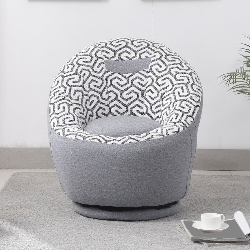 Swivel Chair 25.5"L x 25.1"W x 27.5"H Arms Included Chair for Living Room