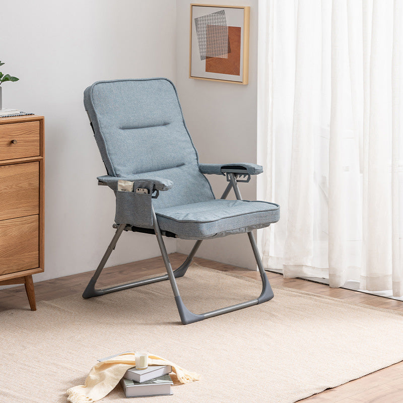 Linen Chair 21.6"L x 26.7"W x 41.3"H Convertible Chair for Living Room