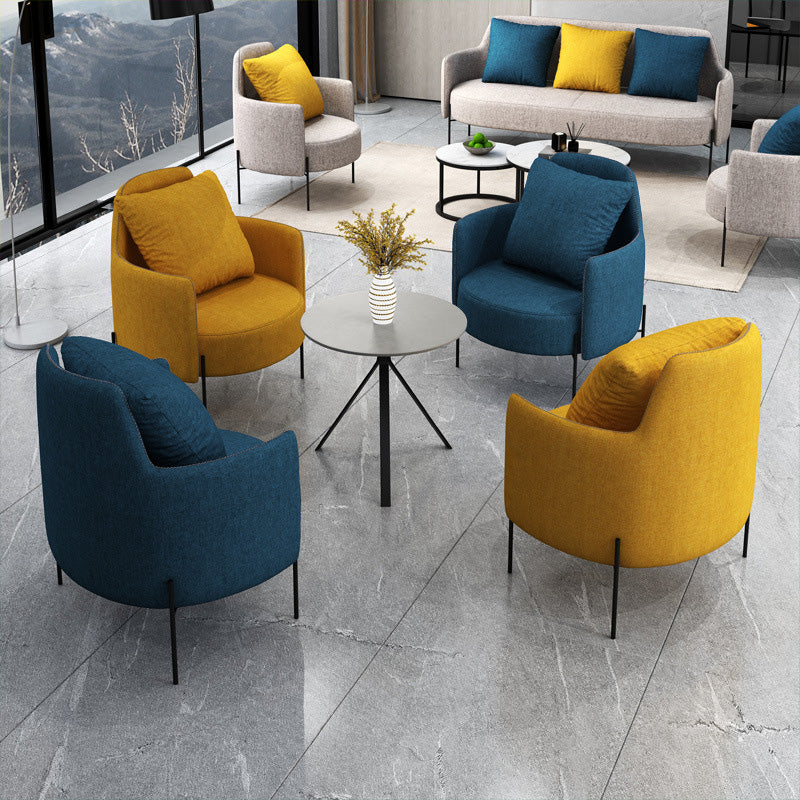 Standard Square Arm Sofa Couch Contemporary Tight Back Setee