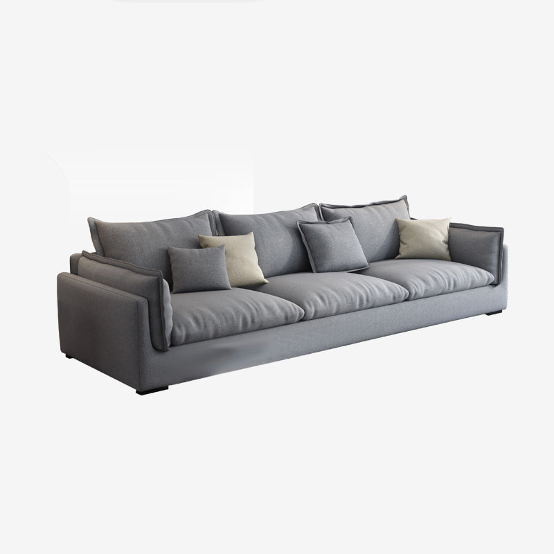 Stationary Living Room Pillow Top Arm Standard Light-grey Seating