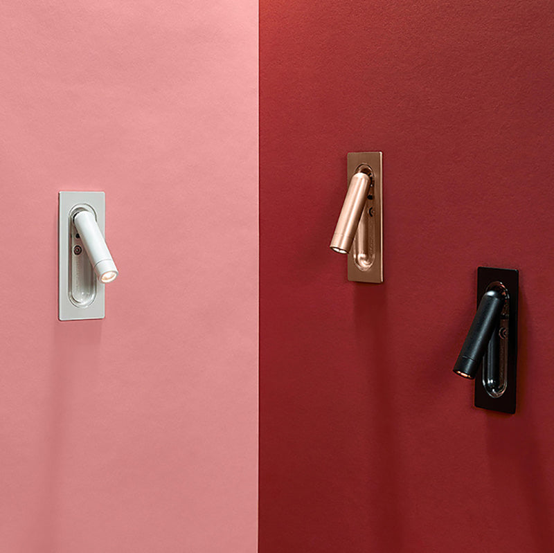 Modern Style Wall Washer Light Minimalist Metallic LED Wall Sconce for Sitting Room