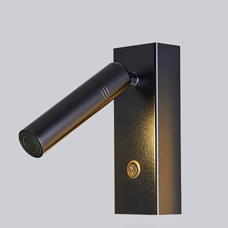 Modern Style Wall Washer Light Minimalist Metallic LED Wall Sconce for Sitting Room