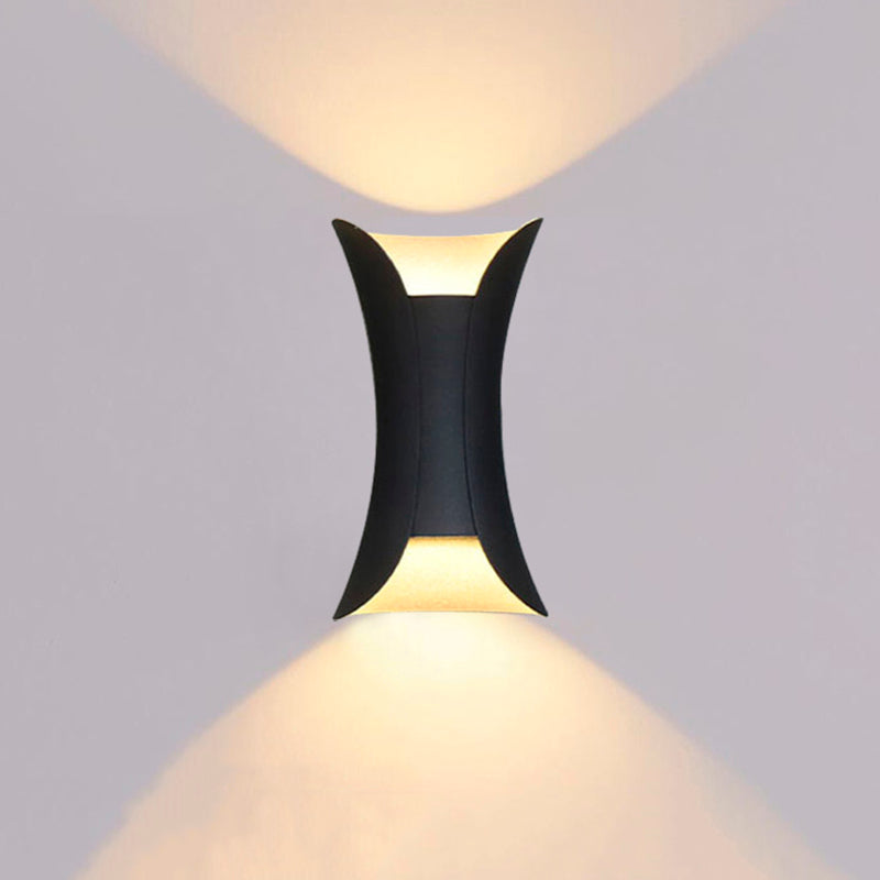 Modern Metal Wall Mount Light LED Wall Light with Aluminum Shade for Living Room