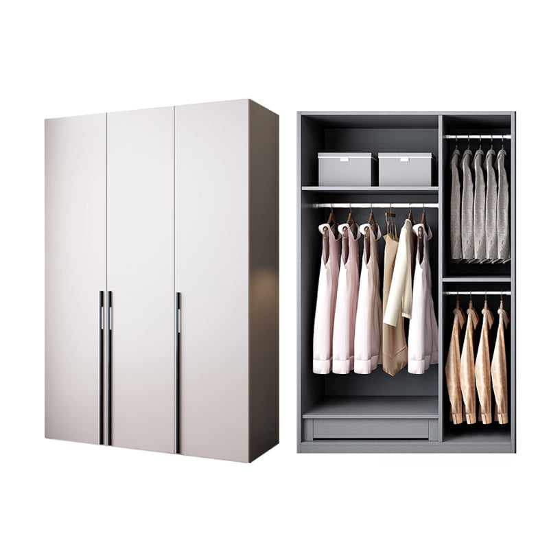 Contemporary Wooden Wardrobe Soft Close Door Wardrobe Closet