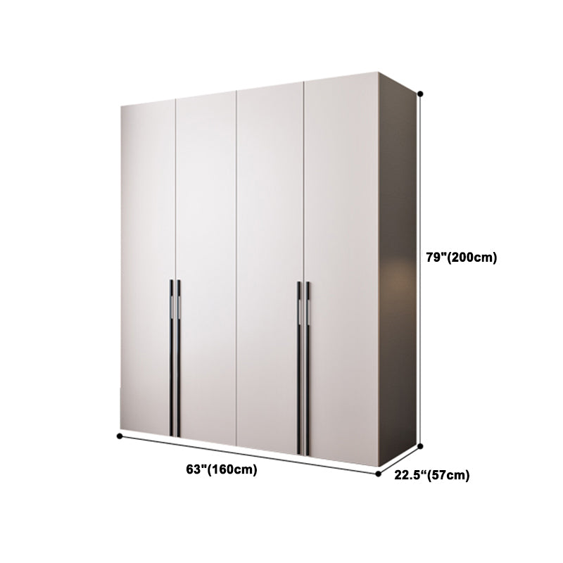 Contemporary Wooden Wardrobe Soft Close Door Wardrobe Closet
