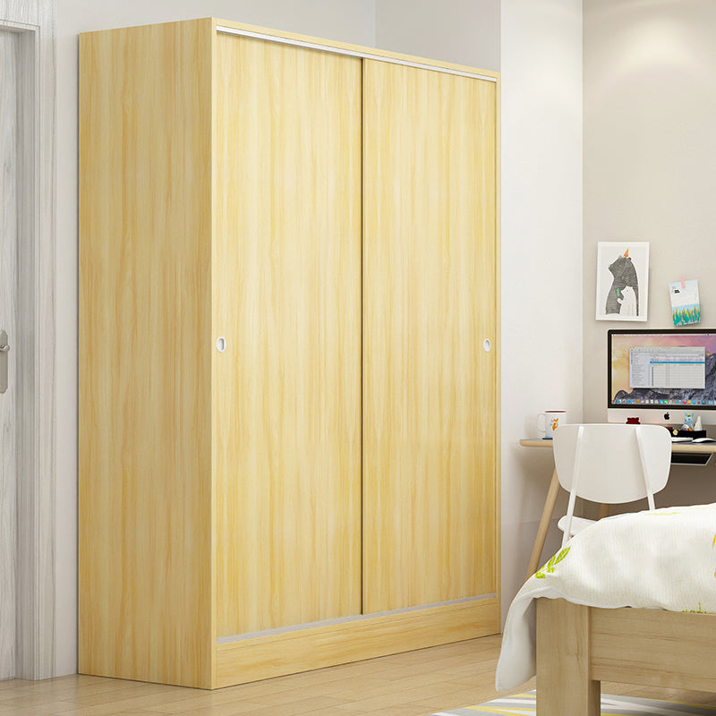 Contemporary Wardrobe Cabinet Sliding Storage Cabinet for Home