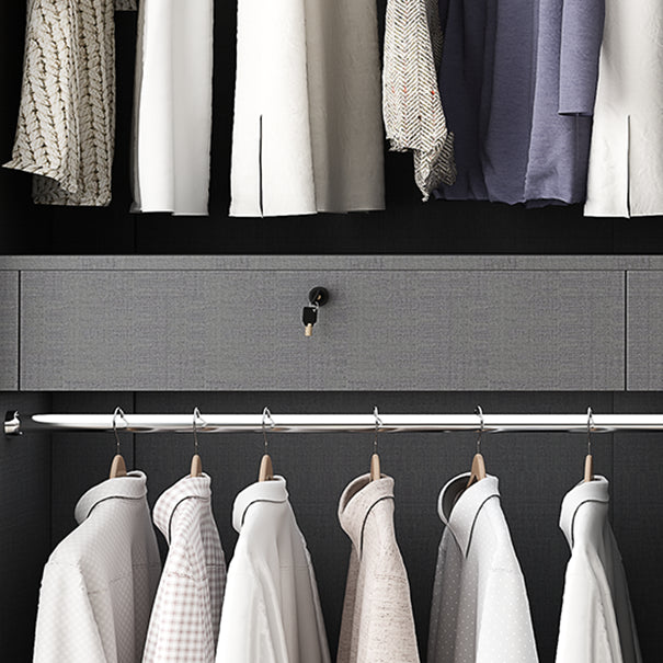 Manufactured Wood White Storage Cabinet Modern Cabinet with Drawers