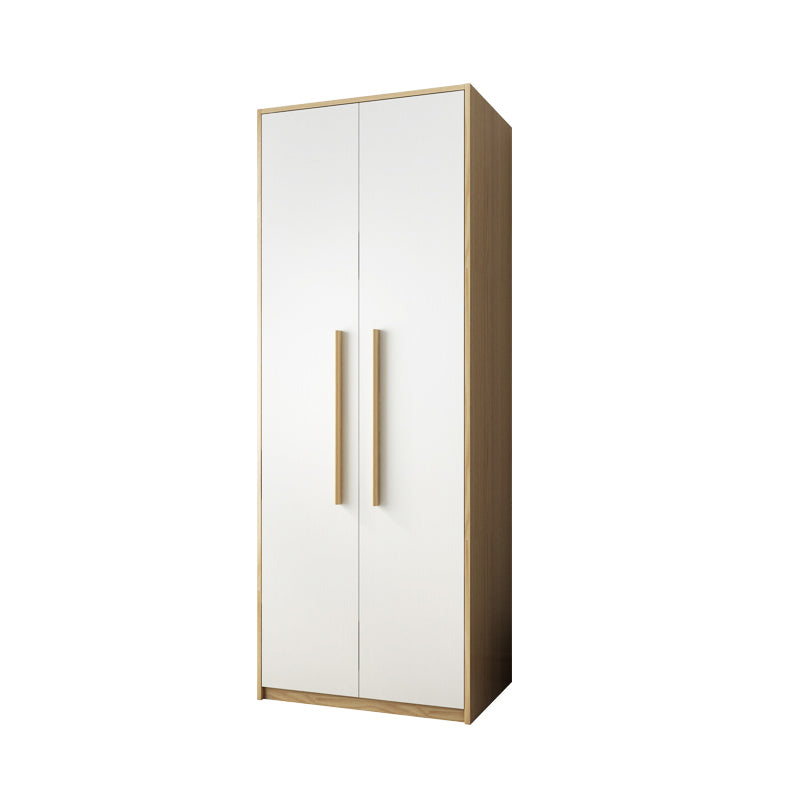Modern Style Home Wardrobe Armoire Solid Wood and Engineered Wood Wardrobe Cabinet