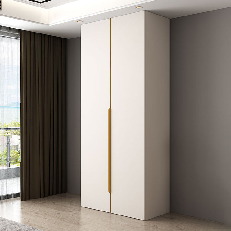 Contemporary Style Wardrobe Armoire Engineered Wood Wardrobe for Home