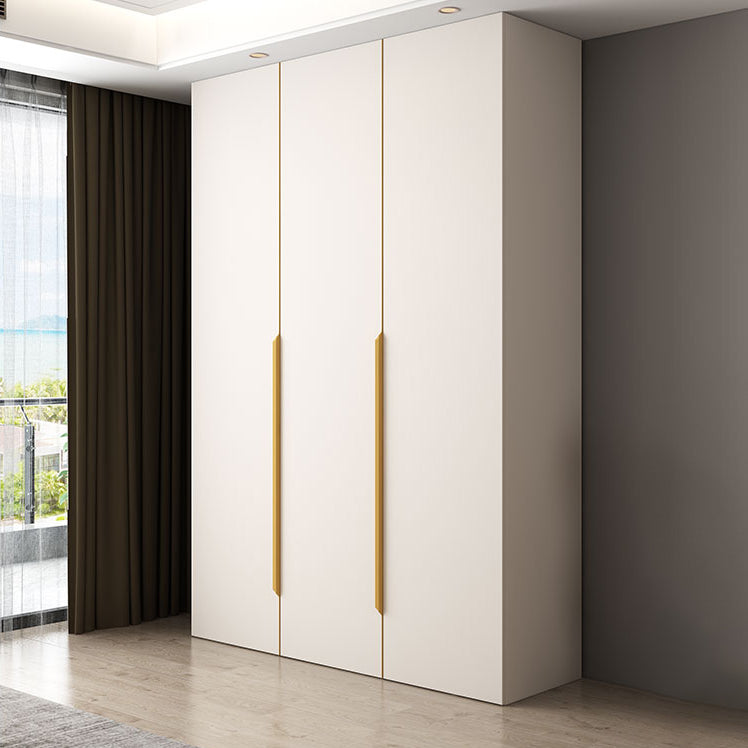Contemporary Style Wardrobe Armoire Engineered Wood Wardrobe for Home
