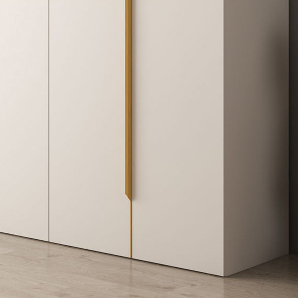 Contemporary Style Wardrobe Armoire Engineered Wood Wardrobe for Home