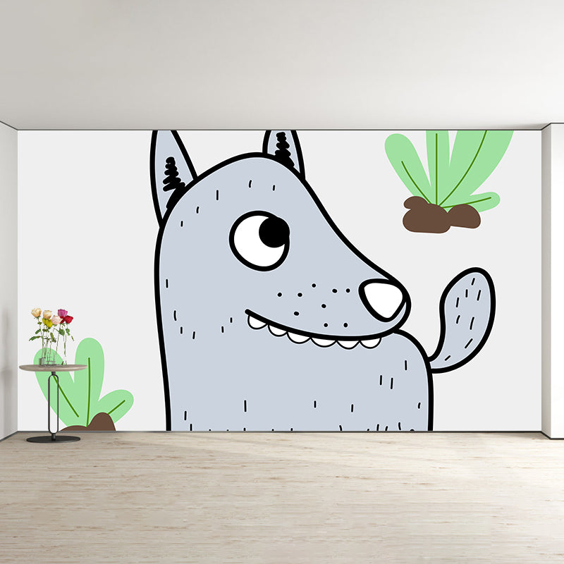 Environmental Wall Mural Wallpaper Cartoon Animals Bedroom Wall Mural