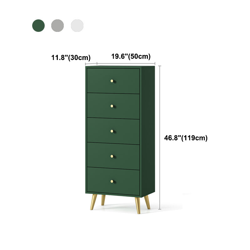 Contemporary Style Engineer Wood Dresser Bedroom Lingerie Chest with Drawer