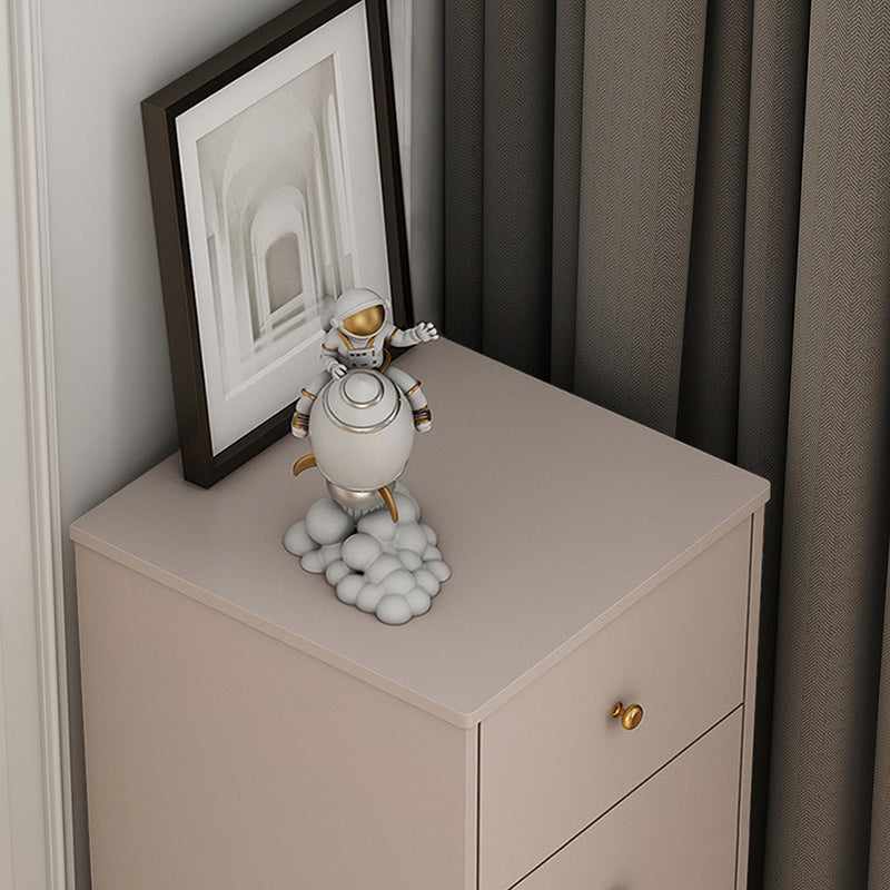 Contemporary Style Engineer Wood Dresser Vertical Bedroom Lingerie Chest with Drawer