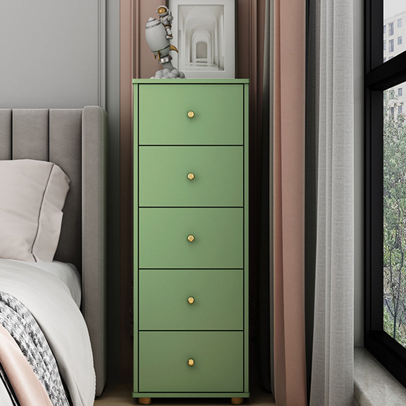 Contemporary Style Engineer Wood Dresser Vertical Bedroom Lingerie Chest with Drawer