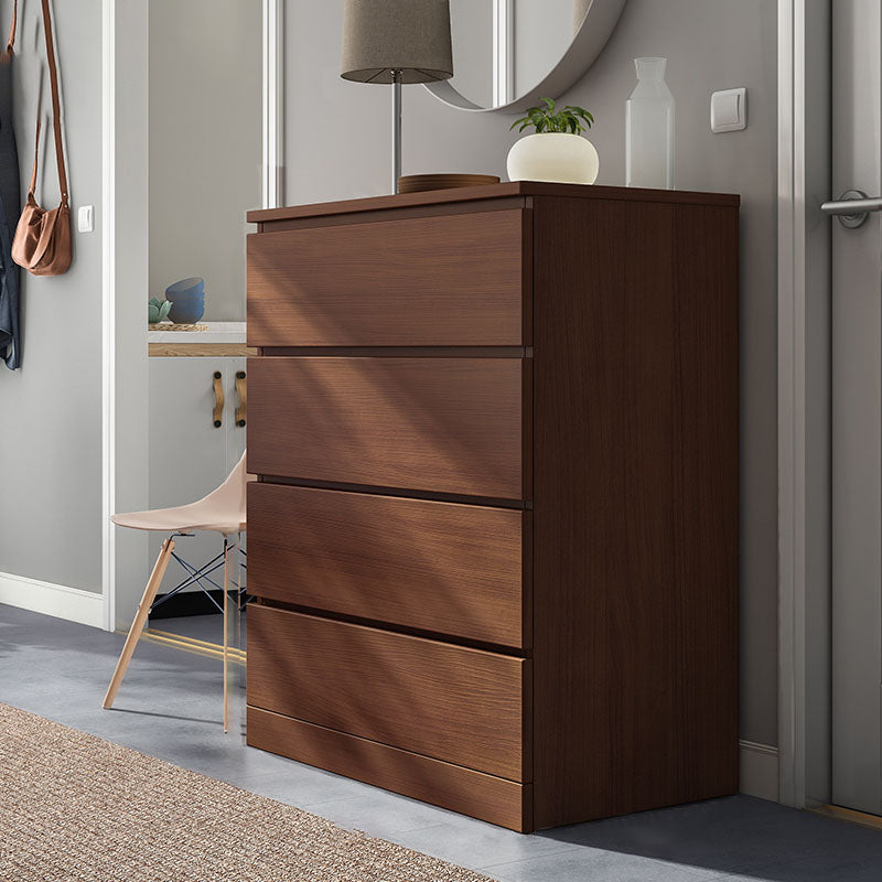 Contemporary Vertical Engineer Wood Dresser Bedroom Lingerie Chest Dresser with Drawer