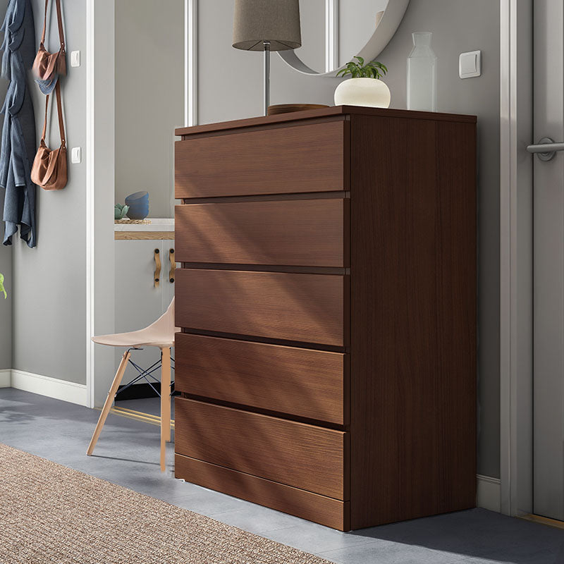 Contemporary Vertical Engineer Wood Dresser Bedroom Lingerie Chest Dresser with Drawer