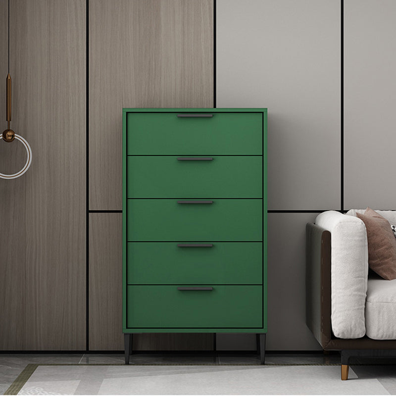 Contemporary Vertical Wood Dresser Bedroom Lingerie Chest Dresser with Drawer