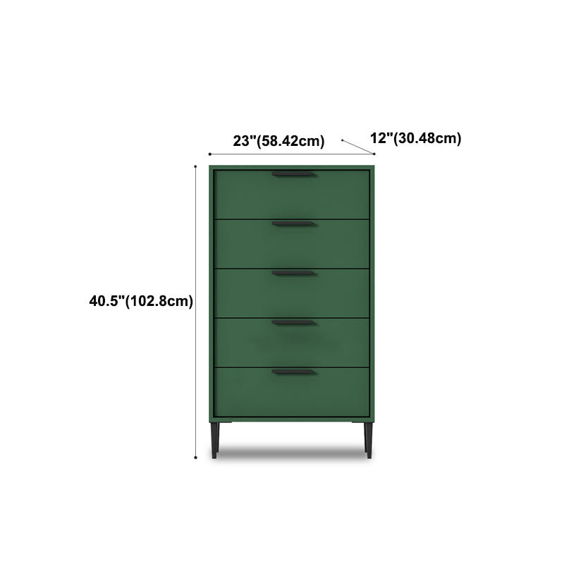 Contemporary Vertical Wood Dresser Bedroom Lingerie Chest Dresser with Drawer