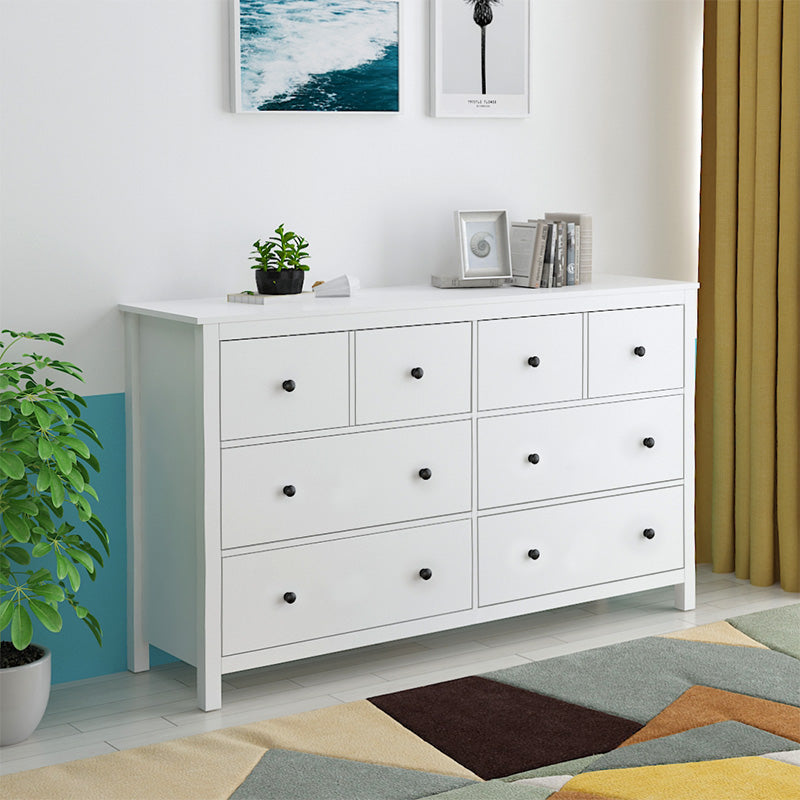 Contemporary Style Wood Dresser Bedroom Storage Chest Dresser with Drawer