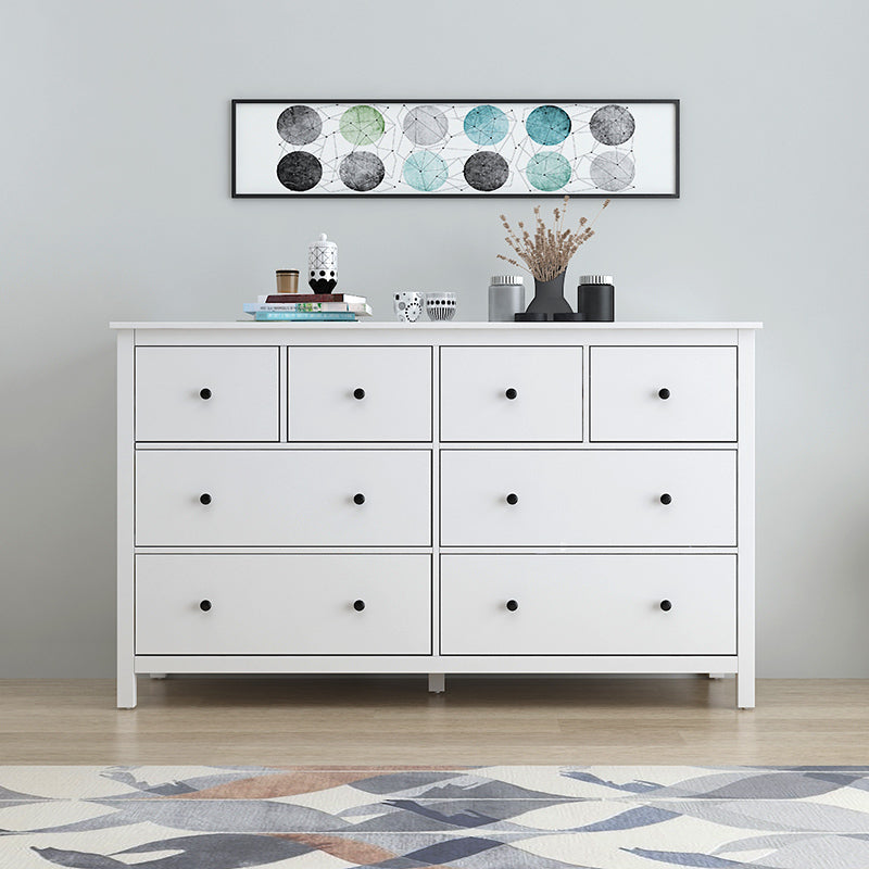 Contemporary Style Wood Dresser Bedroom Storage Chest Dresser with Drawer