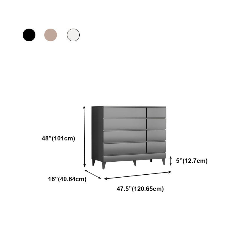 Engineer Wood Contemporary Dresser Bedroom Storage Chest Dresser with Drawer
