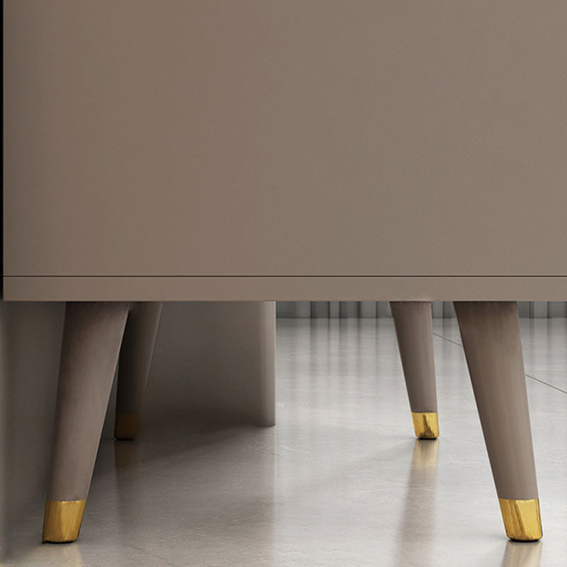 Contemporary Stone Top Dresser Vertical Storage Chest with Soft-Close Drawers for Bedroom