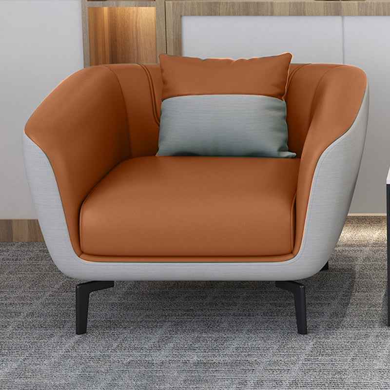 Contemporary Tight Back Leather Settee Couch for 1/2/3 People