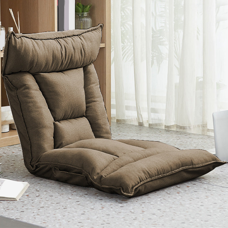 Modern 22.83"Wide*22.83"Deep*23.62" Linen Parsons Chair with Biscuit Back