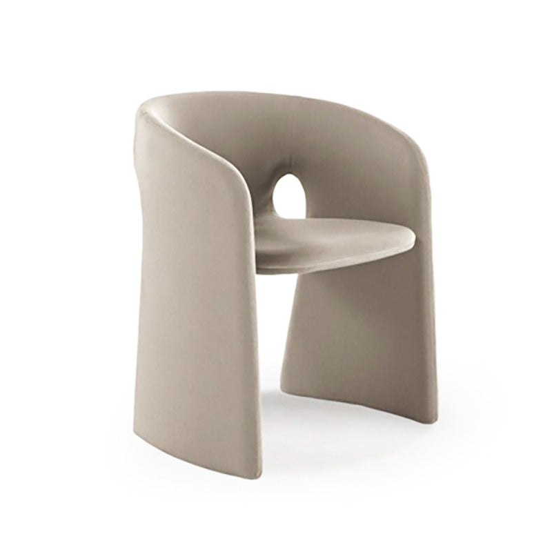 Faux Leather Arms Included Chair 22.8 "L  x 22.4"W x 29.9" H Chair for Living Room