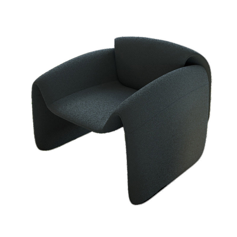 Velvet Arms Included Chair 35"L x 28.3"W x 24.4"H Chair for Living Room