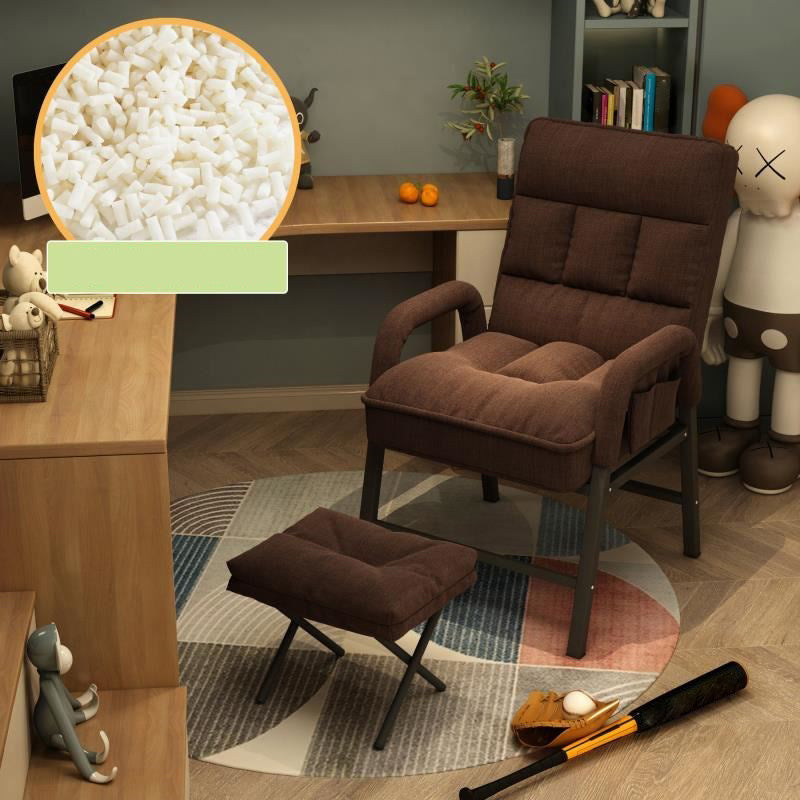 Modern Padded Arms Working Chair Adjustable Back Home Office Chair