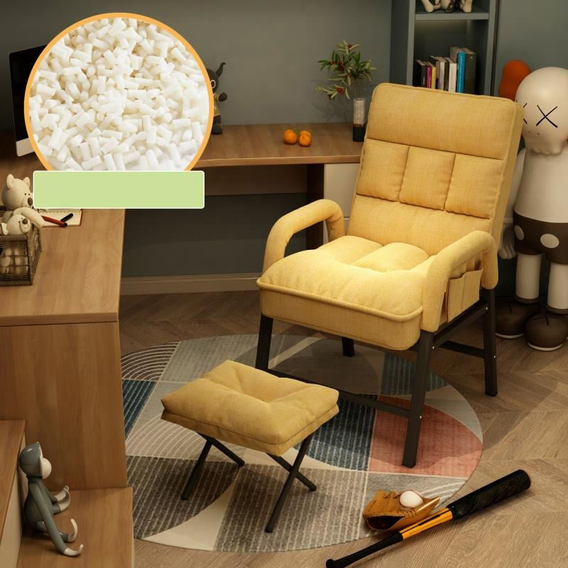 Modern Padded Arms Working Chair Adjustable Back Home Office Chair