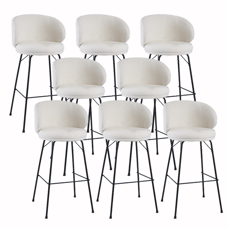 Contemporary Style Bar-stool Metal Counter Bar Stool for Kitchen