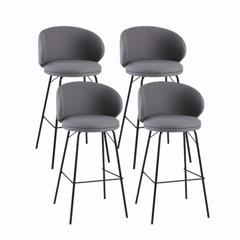 Contemporary Style Bar-stool Metal Counter Bar Stool for Kitchen