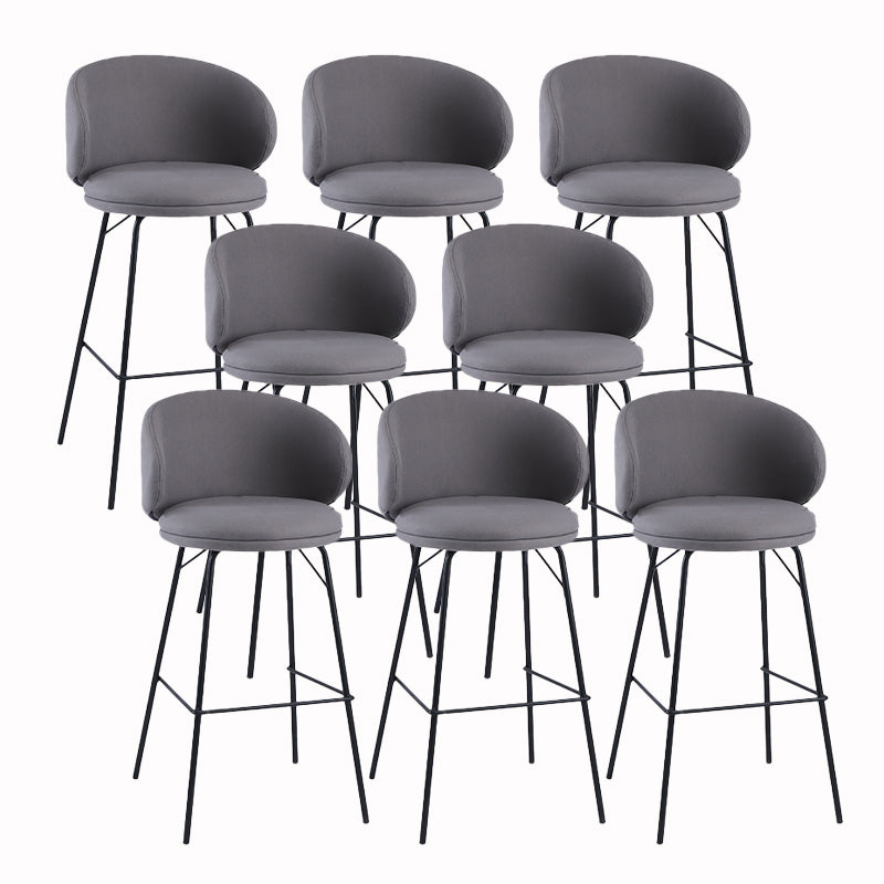 Contemporary Style Bar-stool Metal Counter Bar Stool for Kitchen