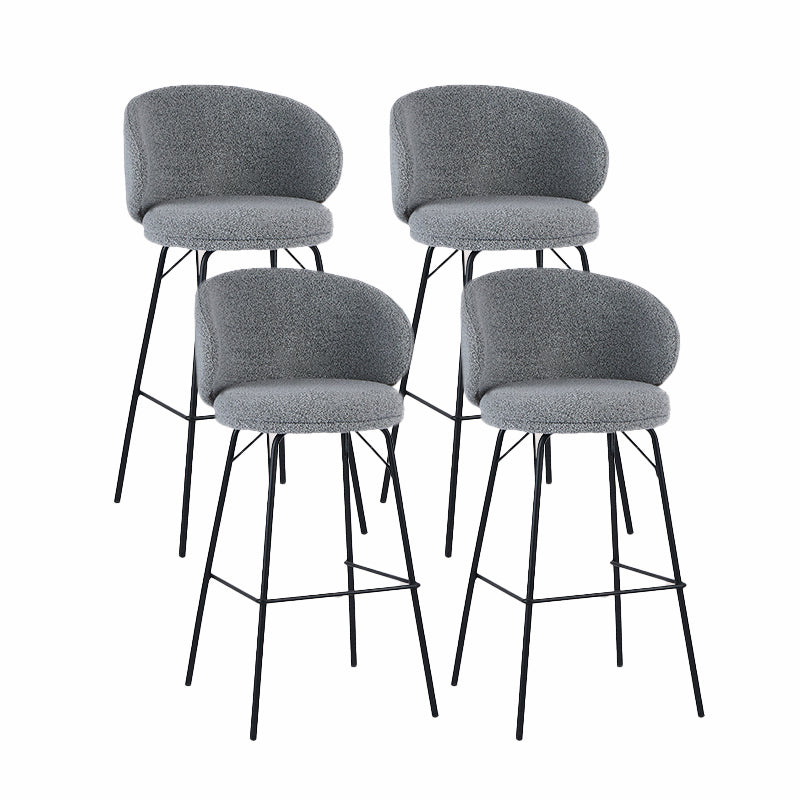 Contemporary Style Bar-stool Metal Counter Bar Stool for Kitchen