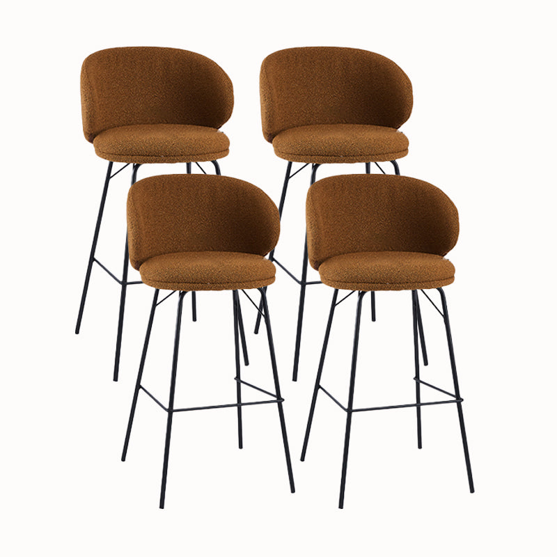 Contemporary Style Bar-stool Metal Counter Bar Stool for Kitchen