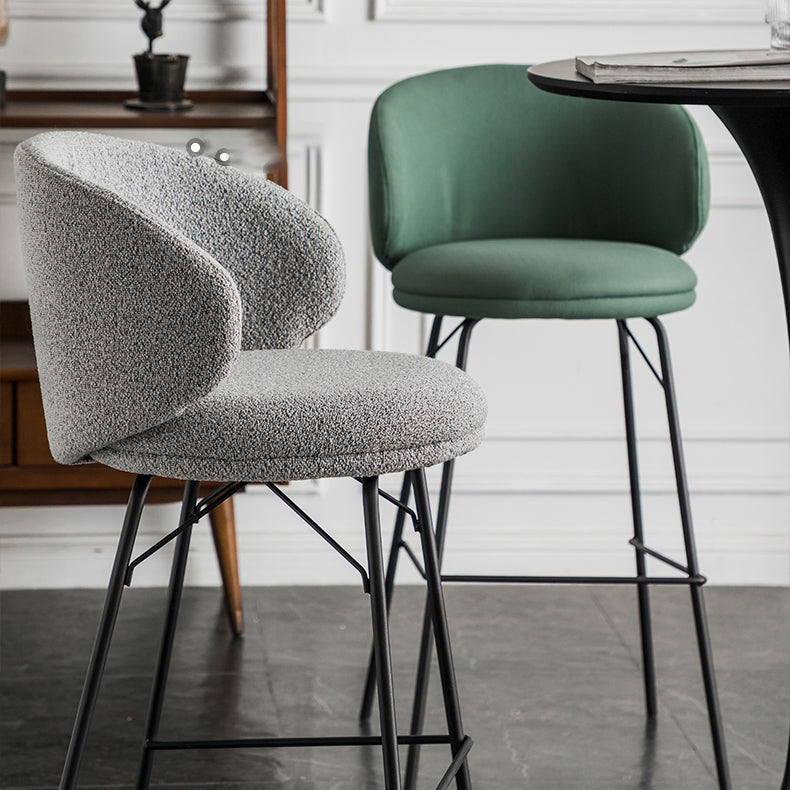 Contemporary Style Bar-stool Metal Counter Bar Stool for Kitchen