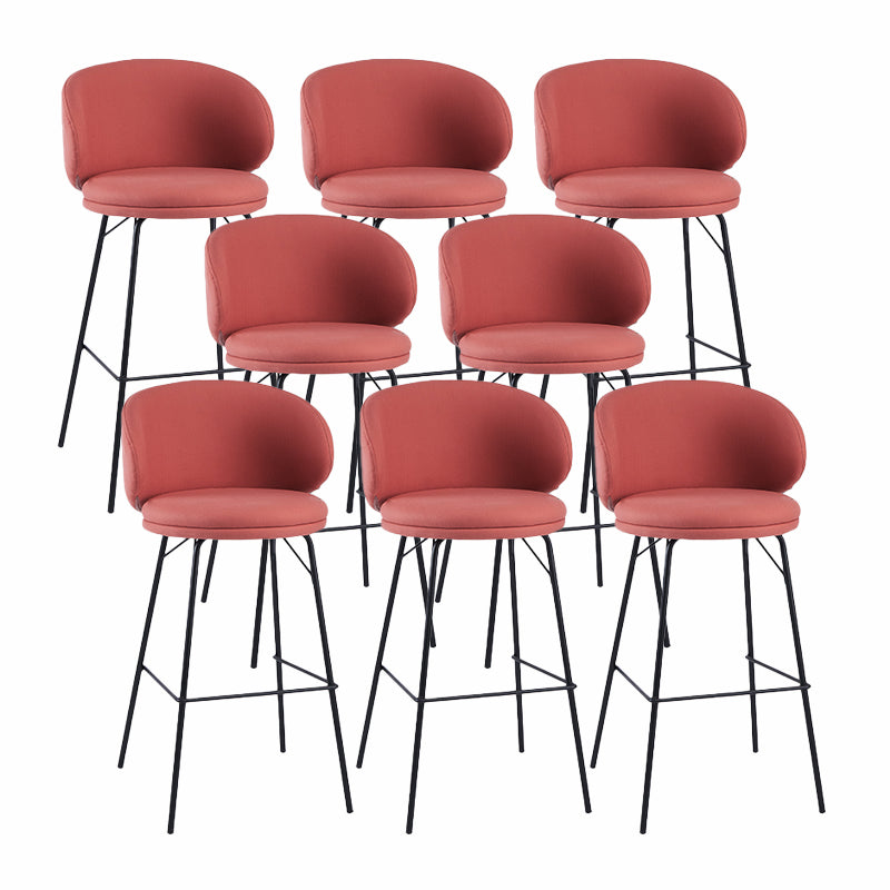 Contemporary Style Bar-stool Metal Counter Bar Stool for Kitchen